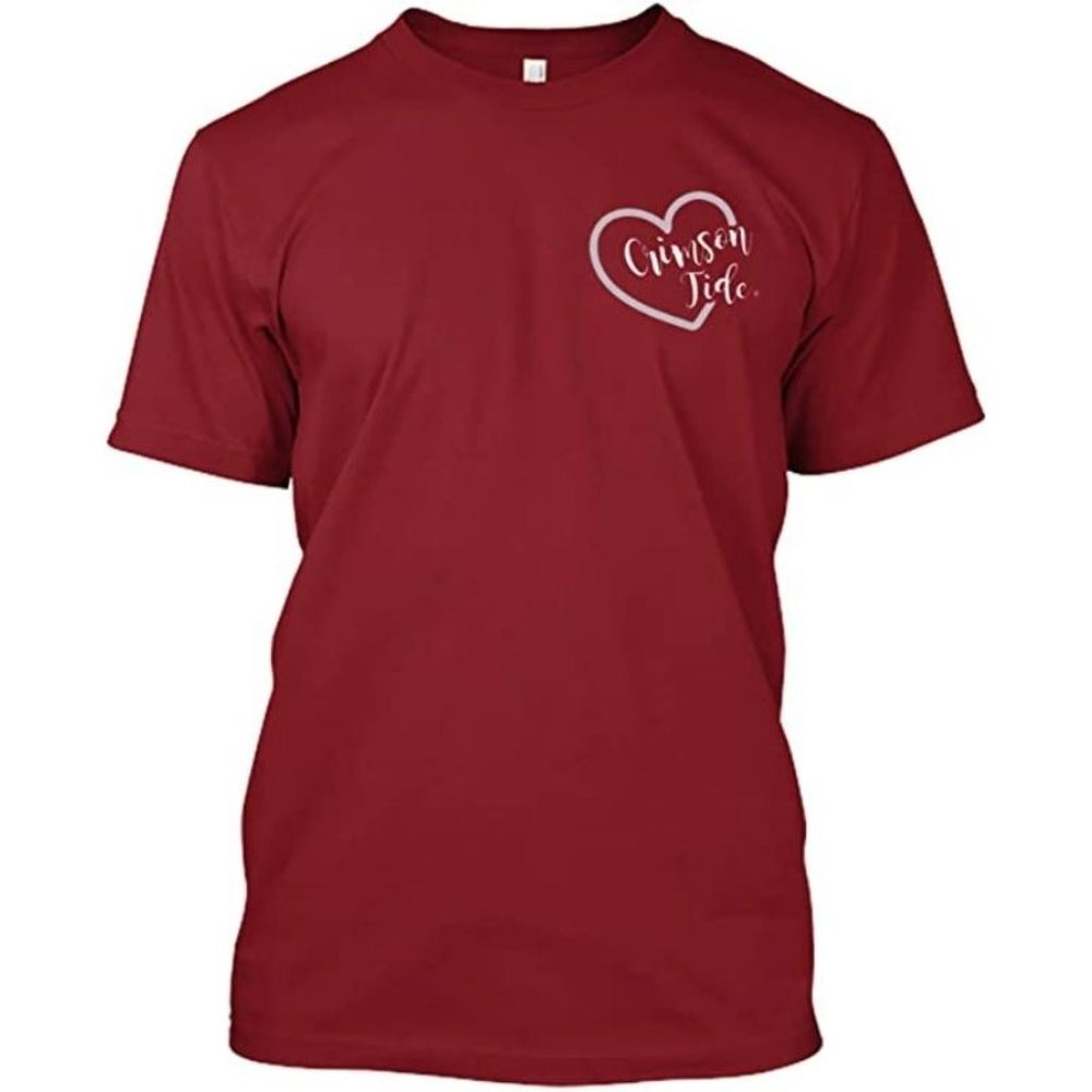 Alabama Crimson Tide T-Shirt - Tide Fan Then Bless Your Heart - Short Sleeve New - Picture 2 of 4